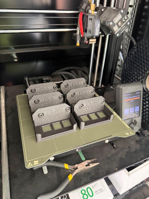 Well the bits for the server rack are coming along nicely #3D-Printing