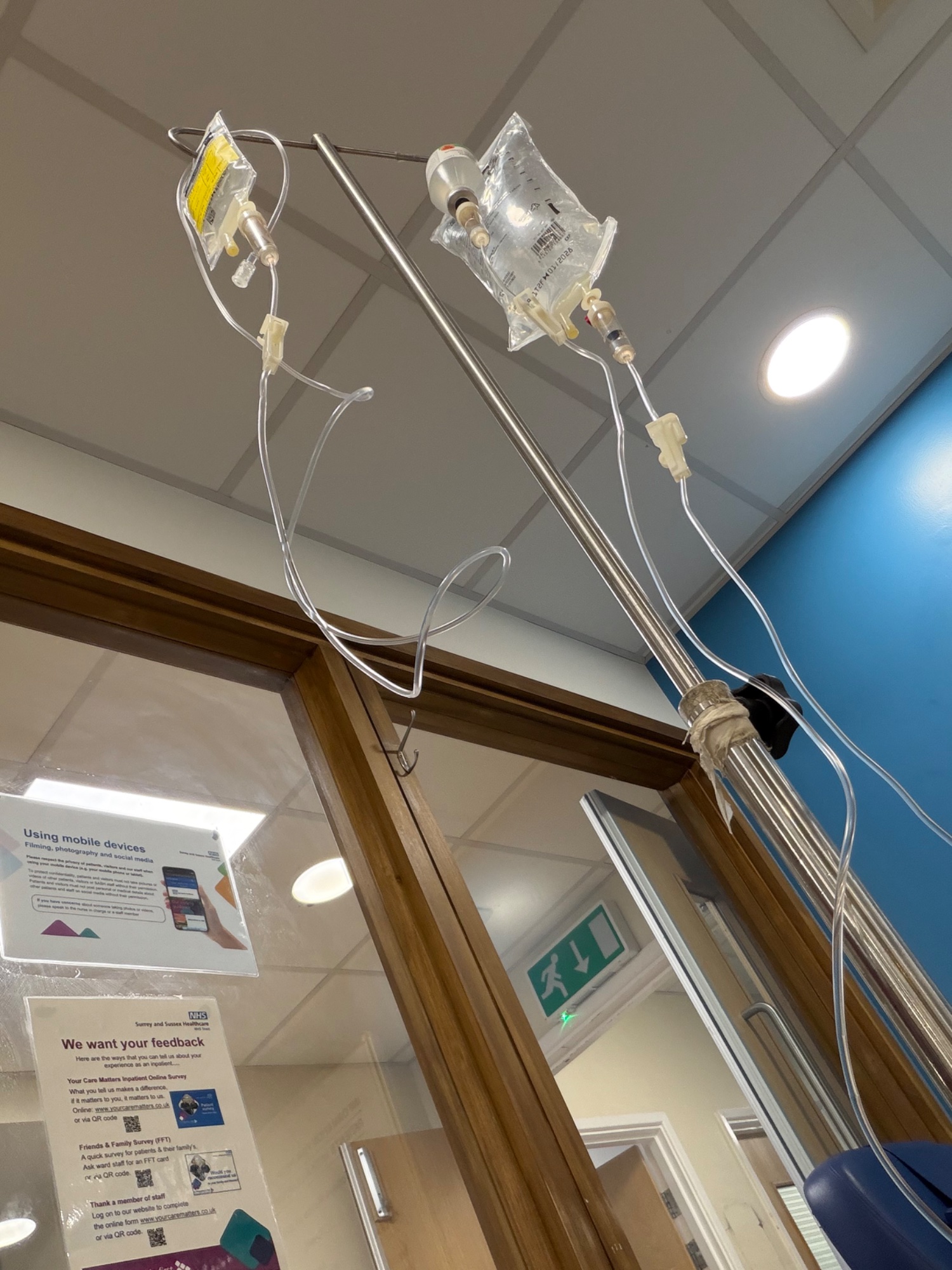 Unexpected start to a Wednesday morning #Appendicitis