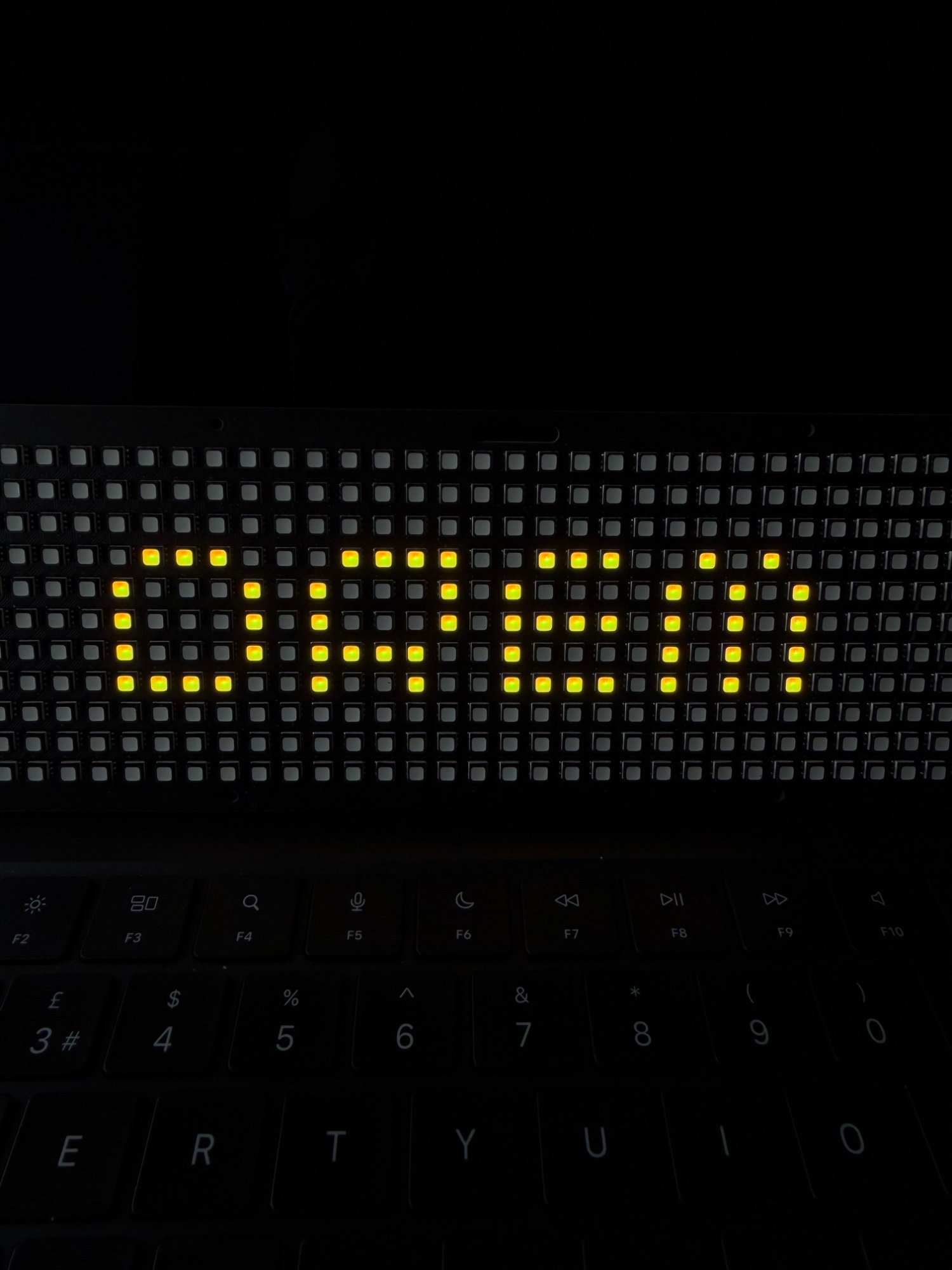 Because who doesn’t ❤️ a scrolling display #DREM #AWSDeepRacer