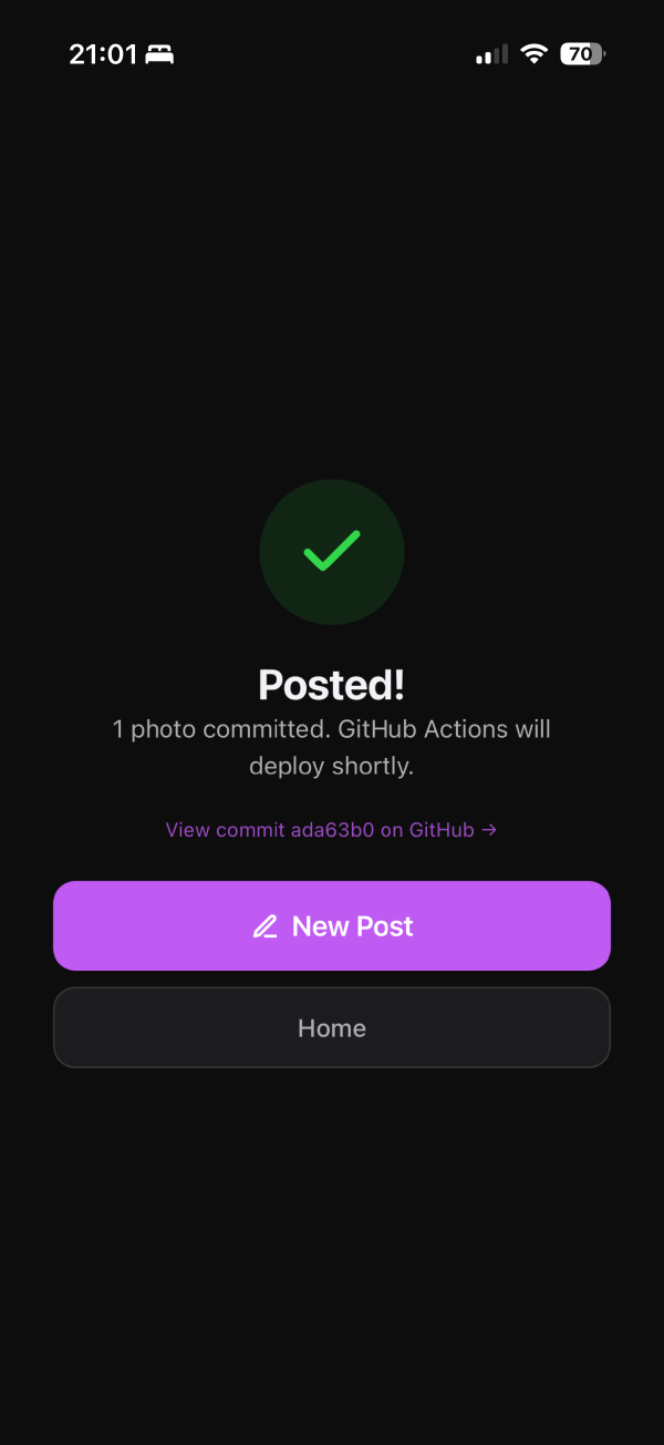 Turning a photo upload tool into a mobile CMS