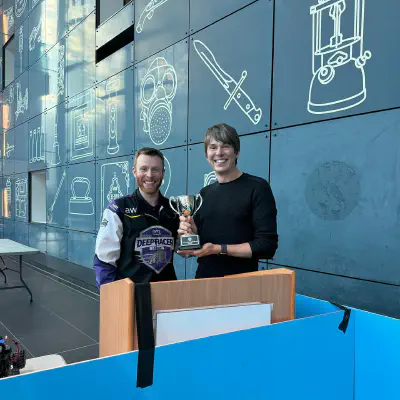 When #AWSDeepRacer royalty …