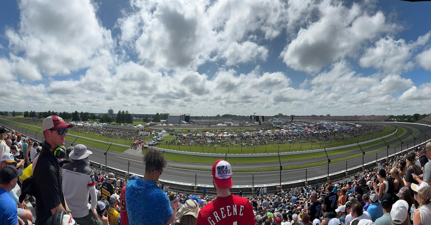 About to go racing #indy500