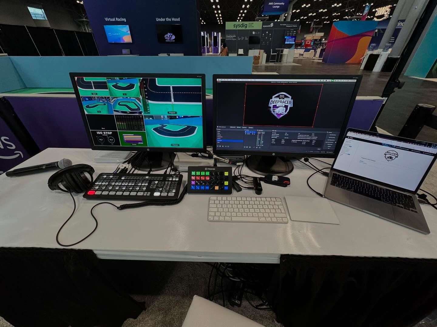 All set up and ready to stream in New York