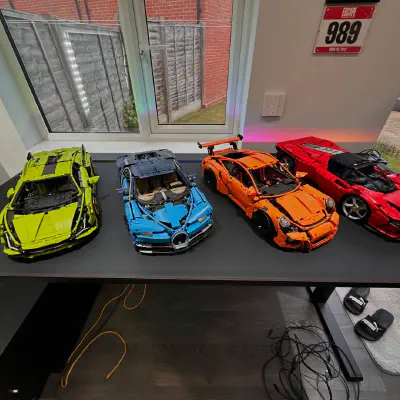 New desk and a temporary place …