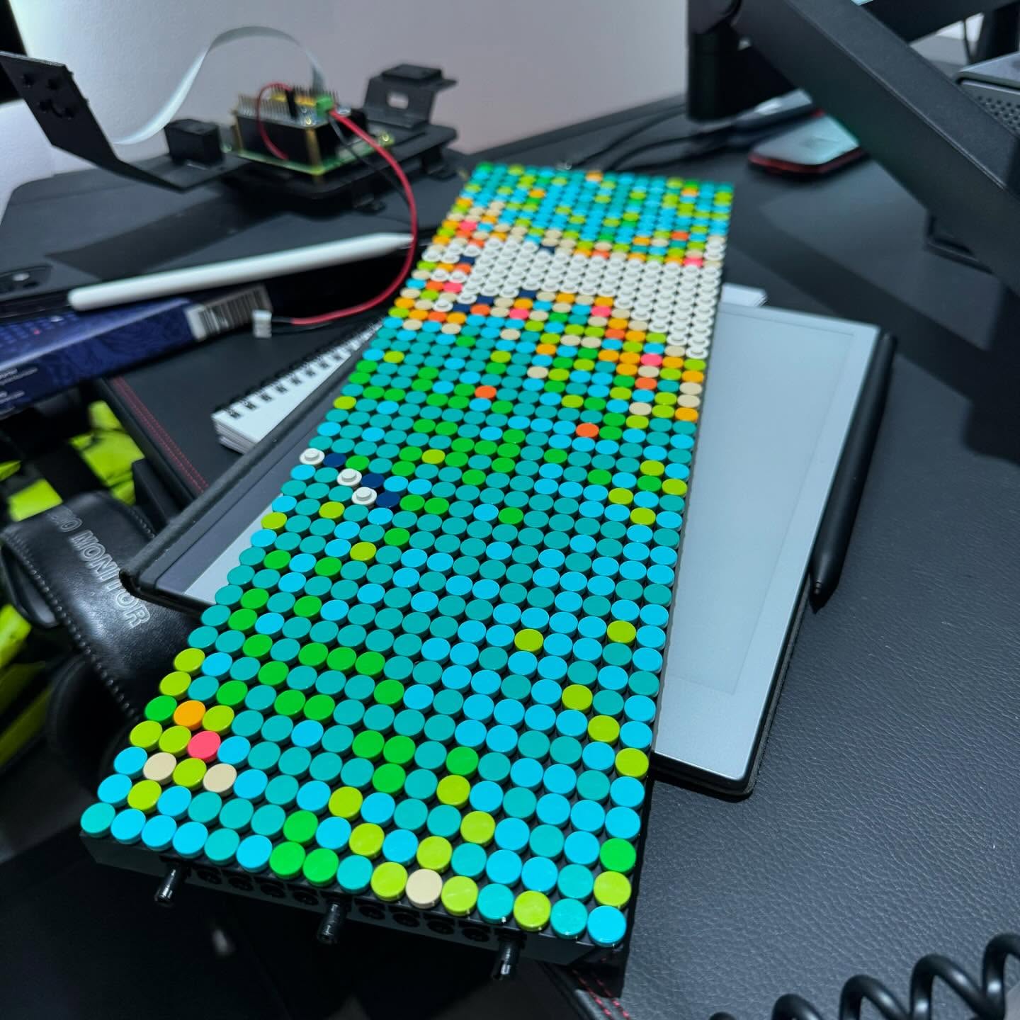 Progress - 1 row completed #lego