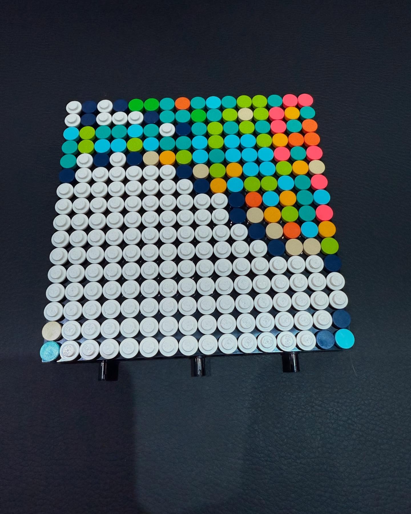 And that’s another row done #lego