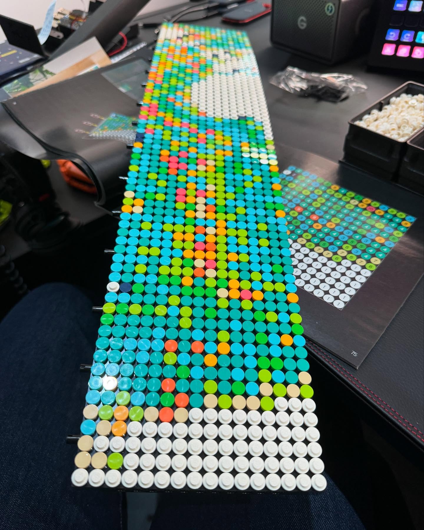 A few more 16x16 squares completed #lego