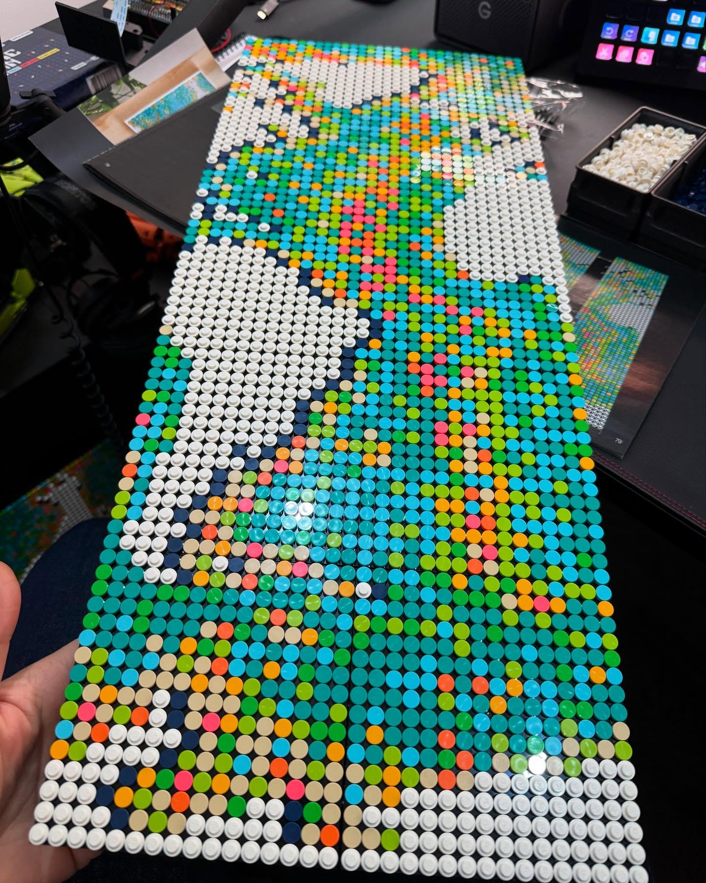 A few more 16x16 squares completed #lego