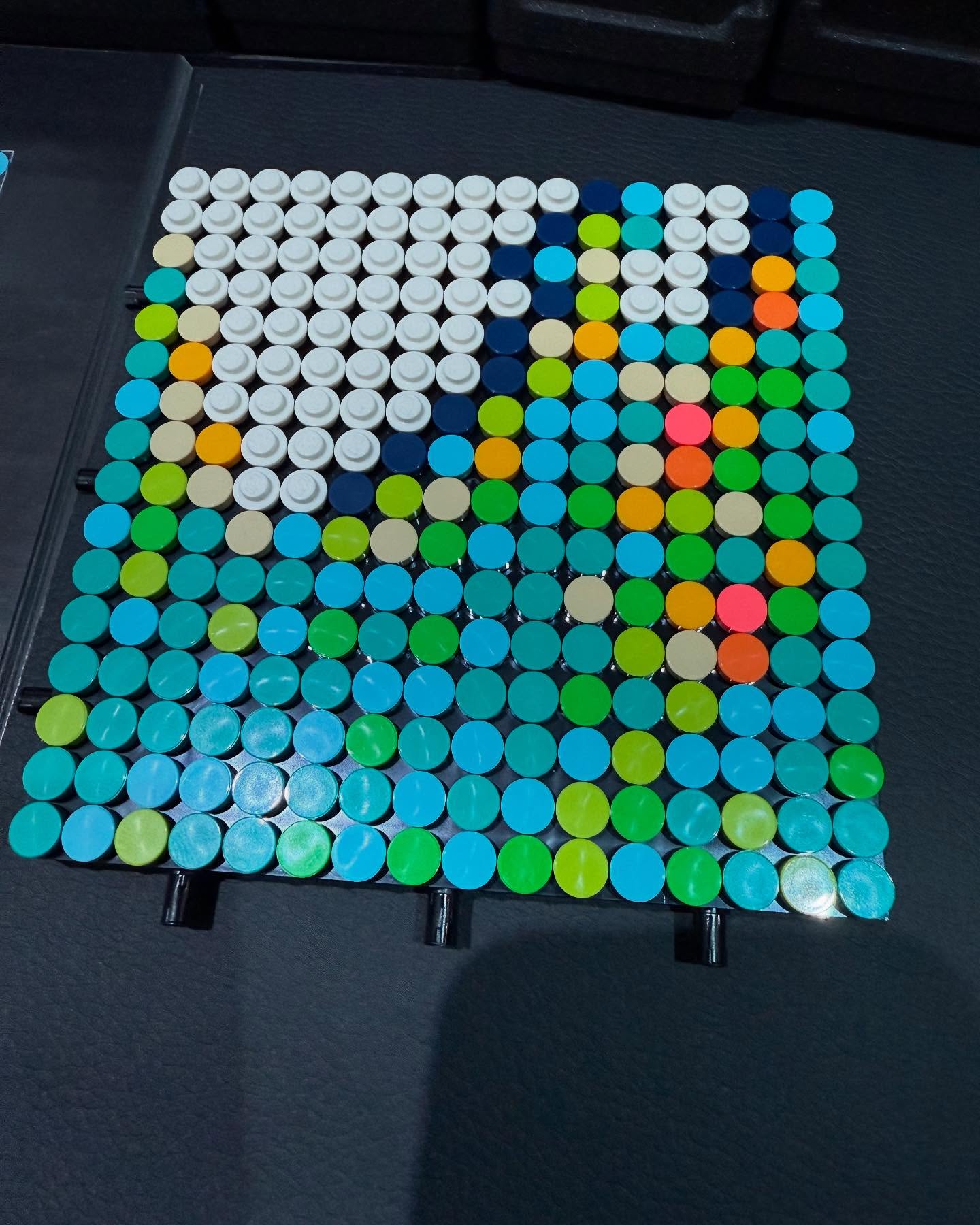 Making progress 256 studs at a time #lego