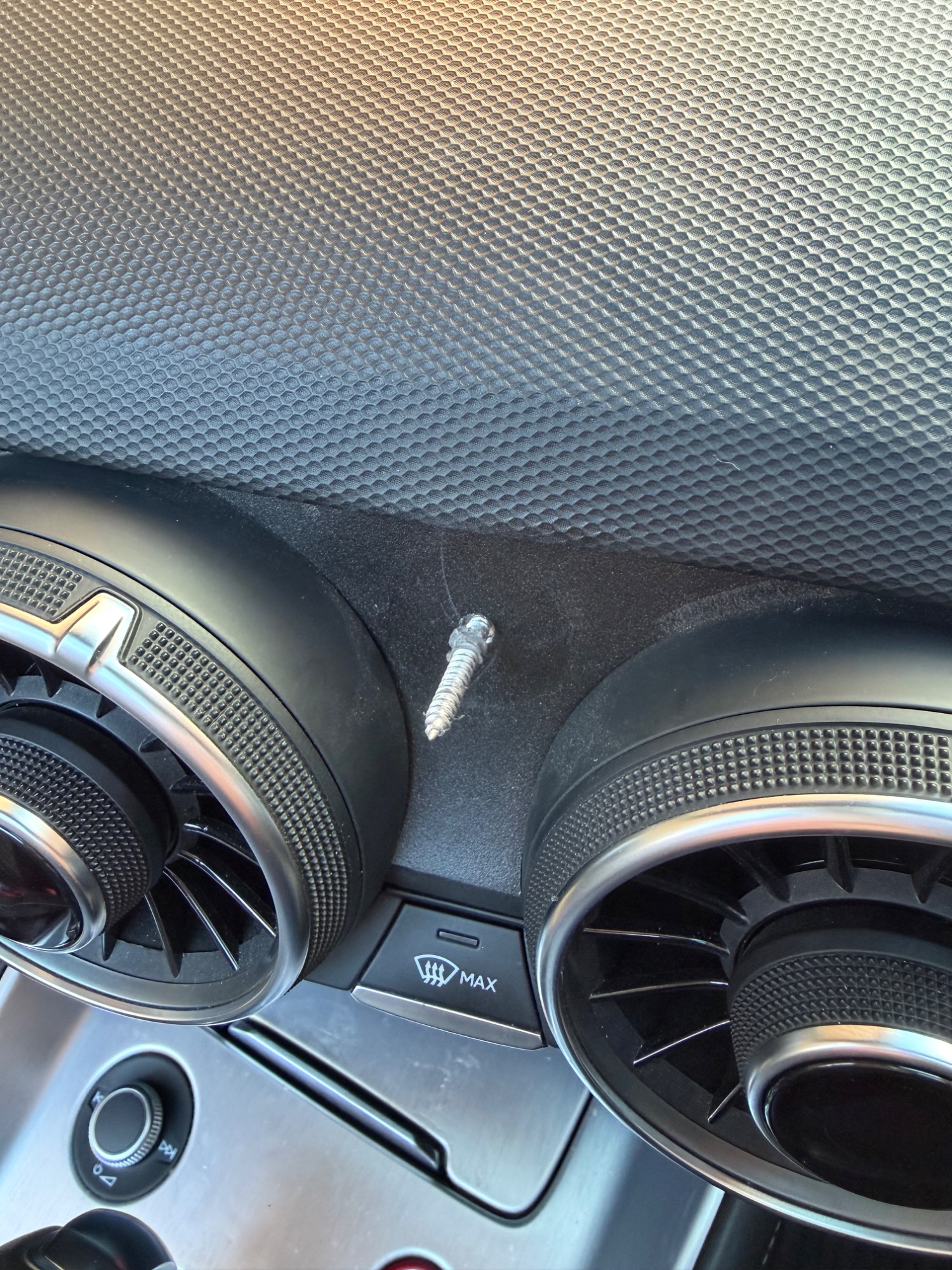 Removing the #ugly phone mount from new TinyCar