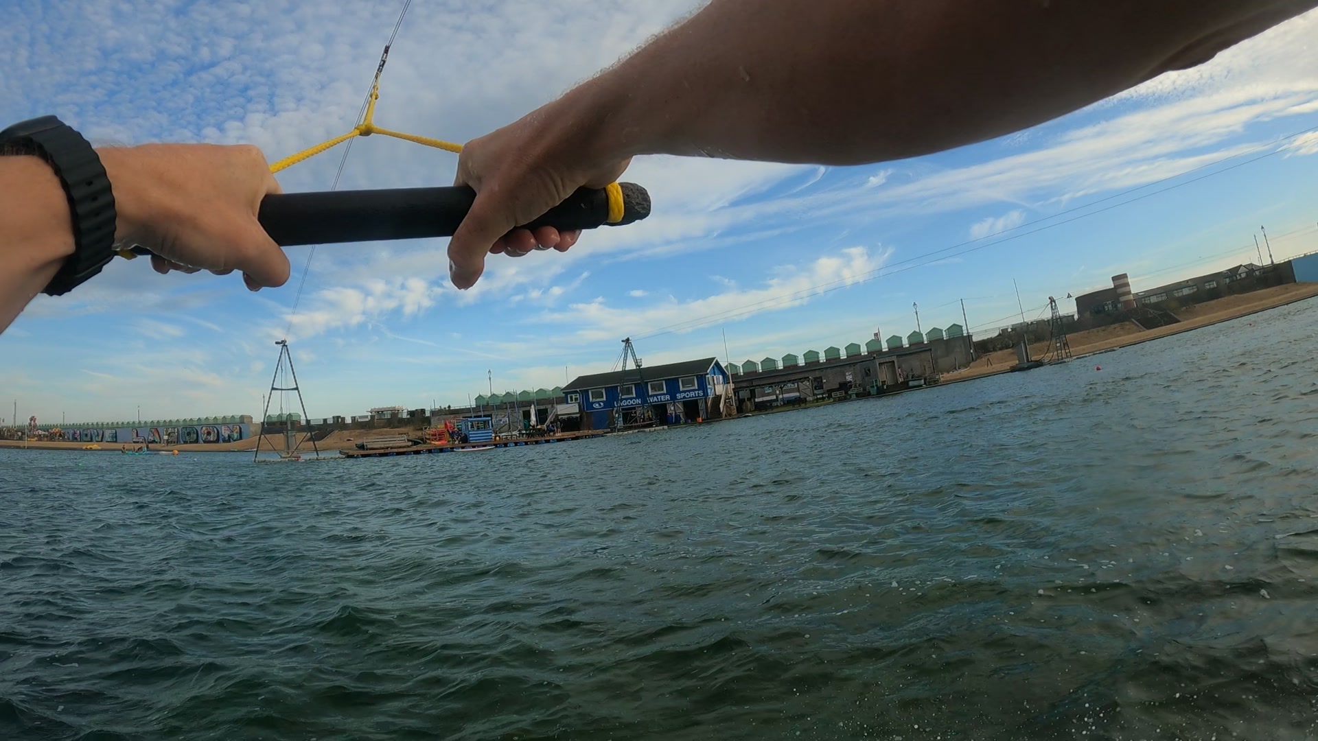 Out on the water